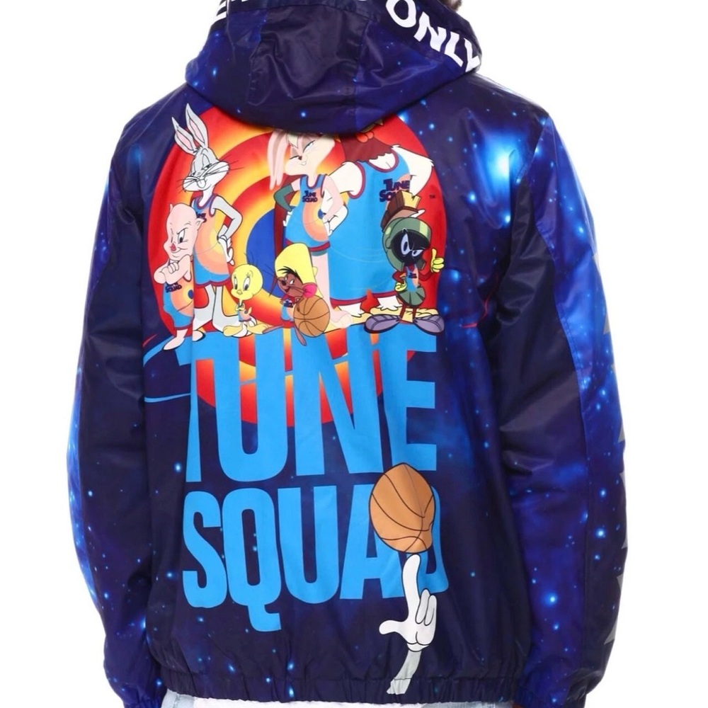 Warner Bros. Looney Tunes Members Only Jacket - Black and Blue